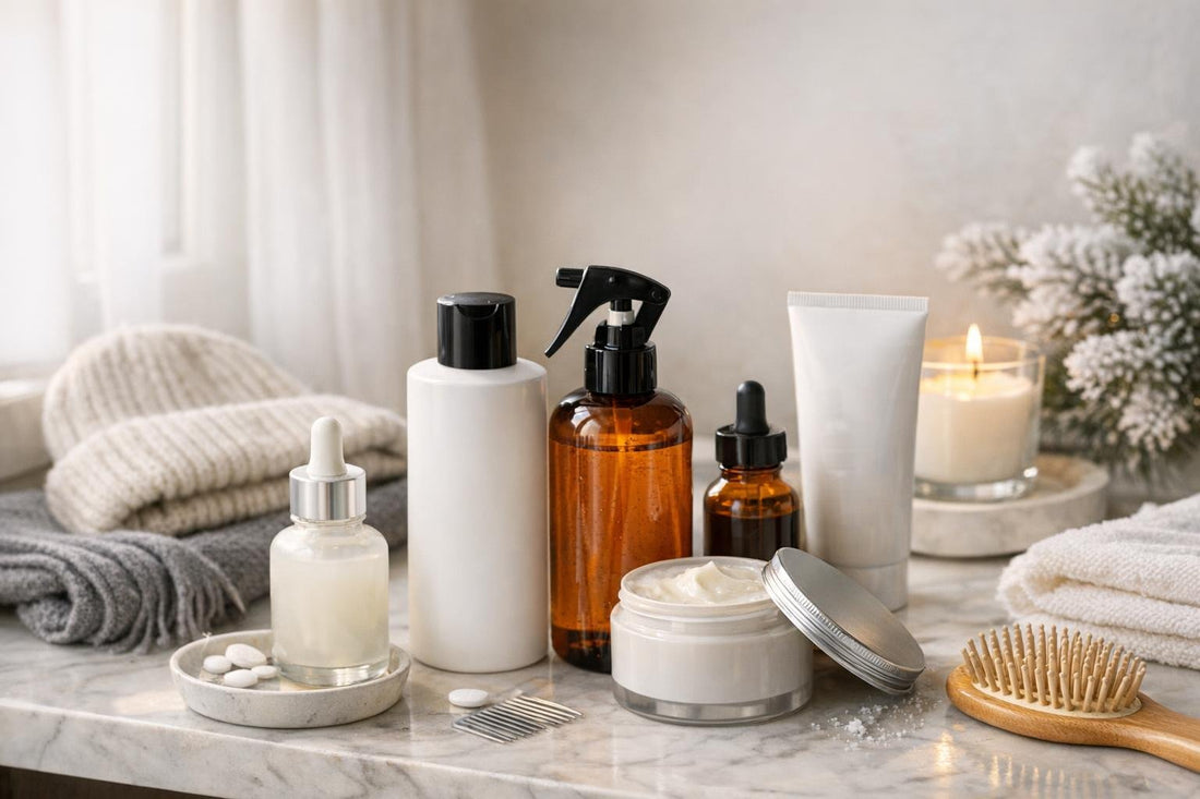 thinning hair care routine in winter Ontario