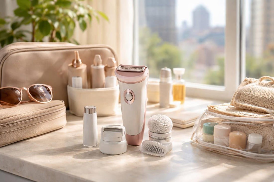 travel-friendly women’s electric shaver accessories in Toronto