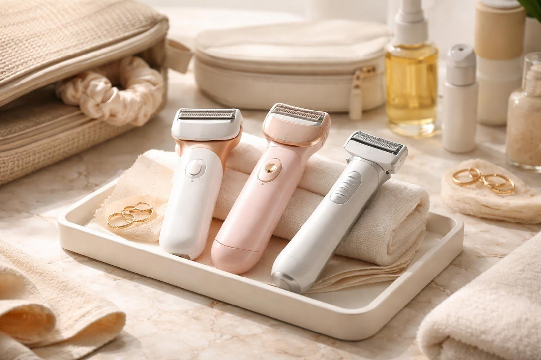 Women’s electric shavers for sensitive skin and travel