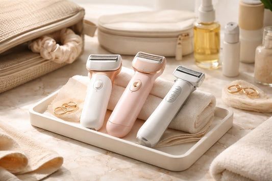 Women’s electric shavers for sensitive skin and travel