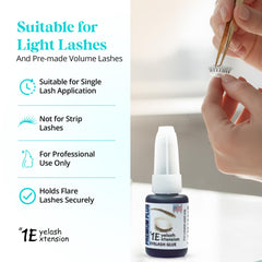 Premium Plus odorless no-fume glue designed for gentler adhesion