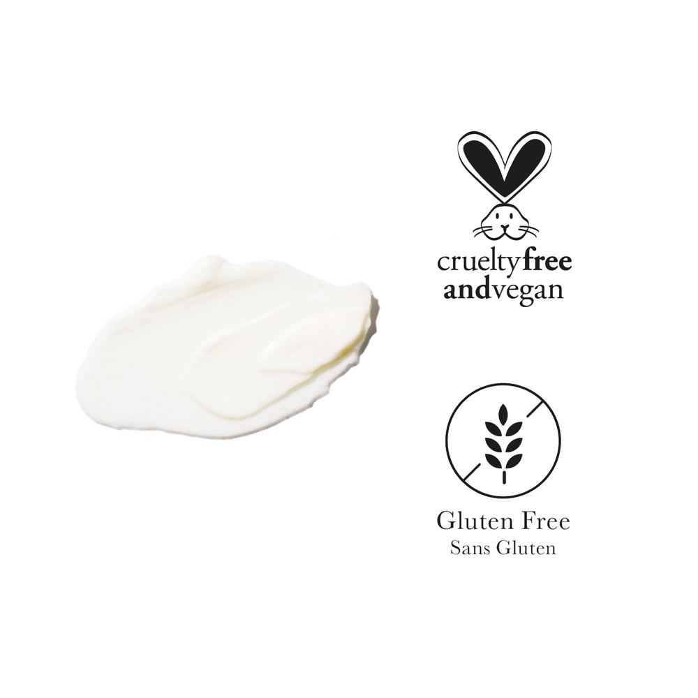 100% PURE Coffee Bean Caffeine Eye Cream rose hydrosol adds soothing, gentle freshness.