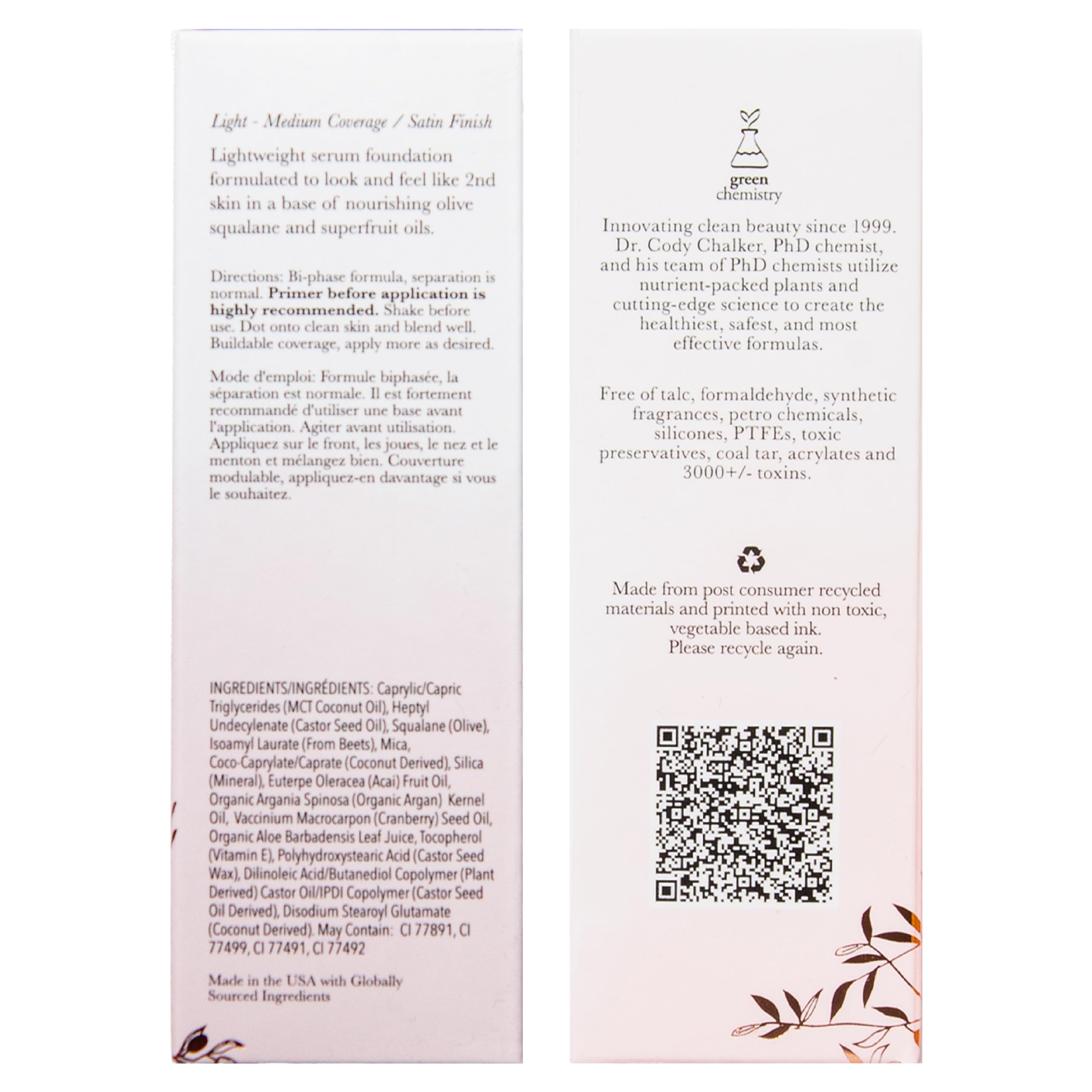 Calendula enriches hydration and supports gentle wear.