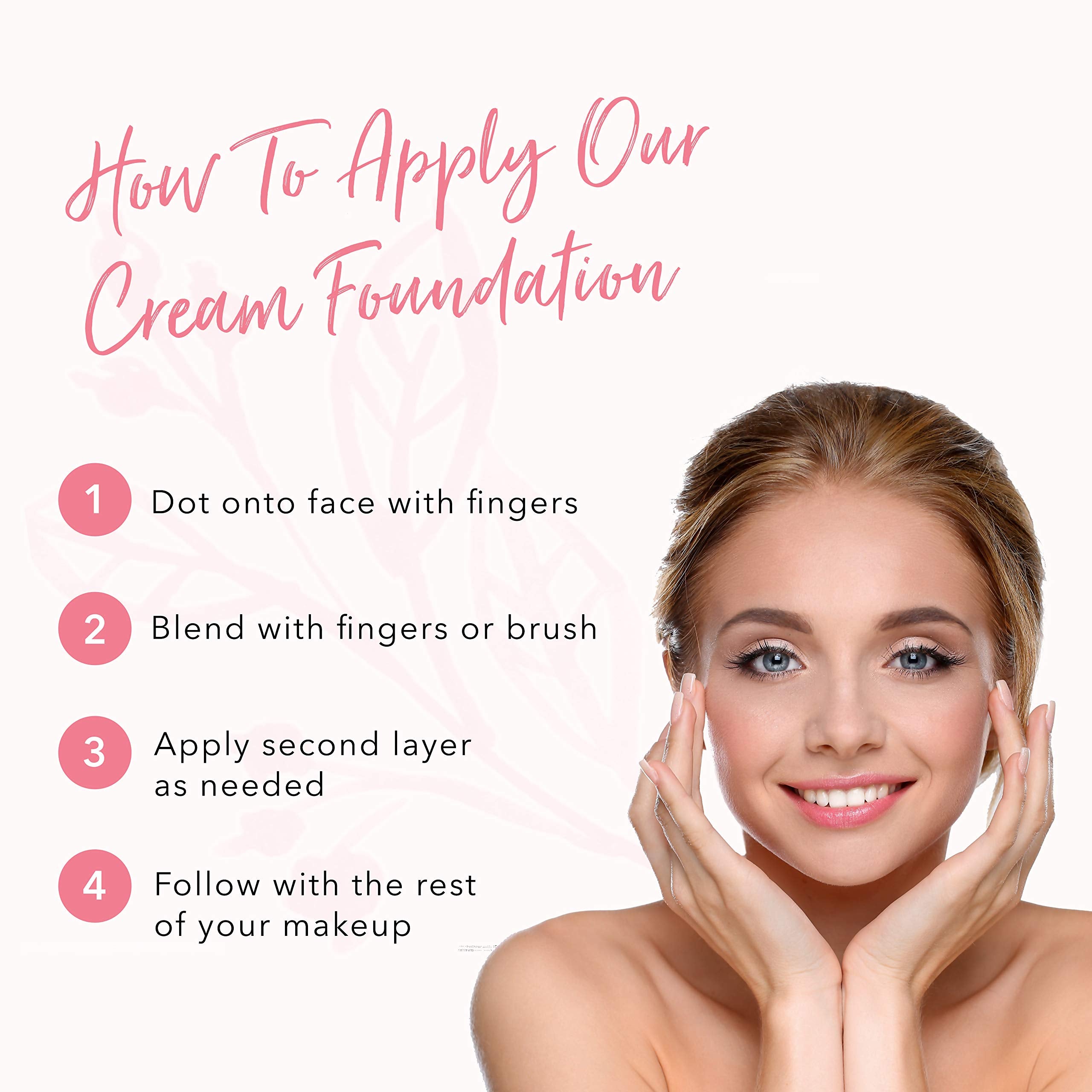 100% PURE Cream Foundation Concealer avocado butter formula delivers hydration and smooth coverage.