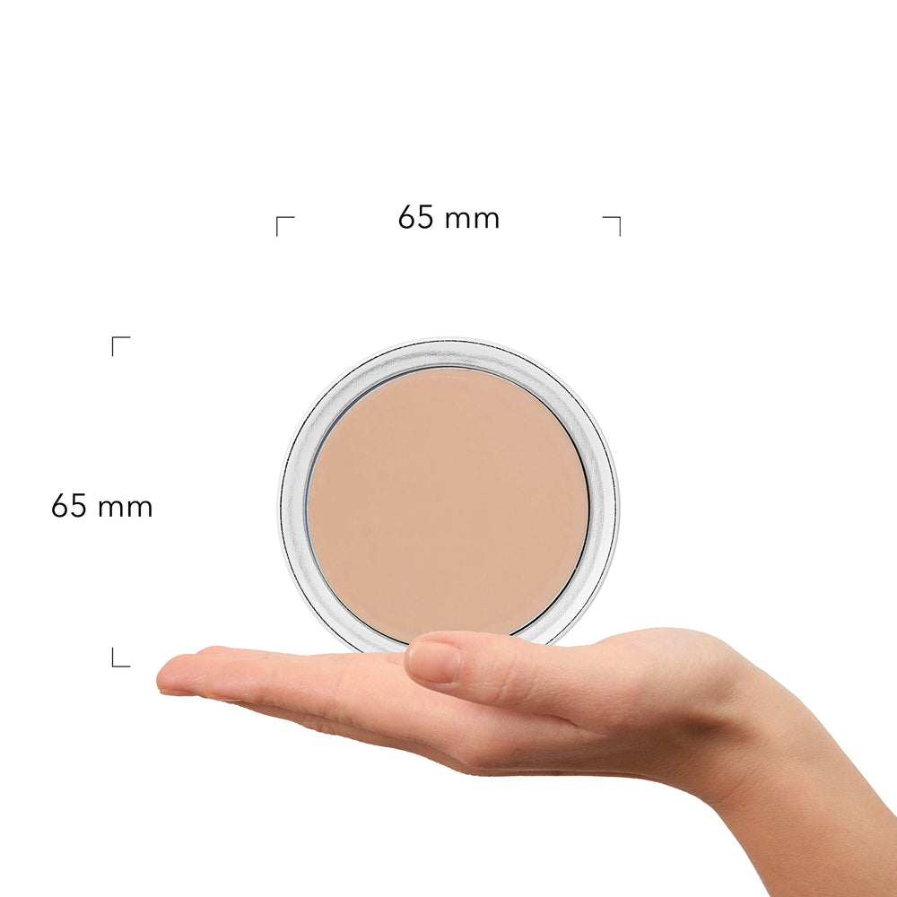 100% PURE Cream Foundation Concealer Sand shade for flexible, all-day wear.