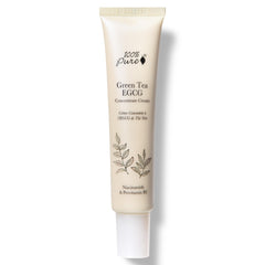 100% PURE Green Tea EGCG Concentrate Face Cream bottle for daily hydration.