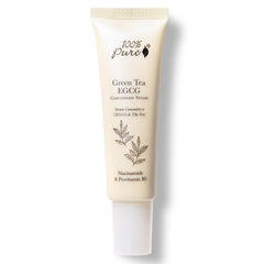 100% PURE Green Tea EGCG Serum bottle for daily anti-wrinkle care.