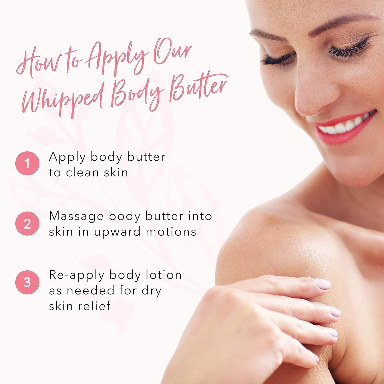 Ingredients highlight in 100% PURE Honey Almond Whipped Body Butter with shea and cocoa butter