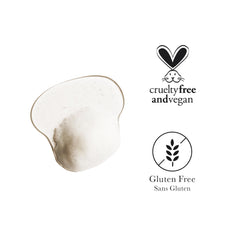 Close-up of 100% PURE label showing sulfate-free formula and natural ingredients