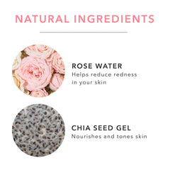 Hydra Drench Cream with rose water from 100% PURE highlights soothing hydration for fresh skin.