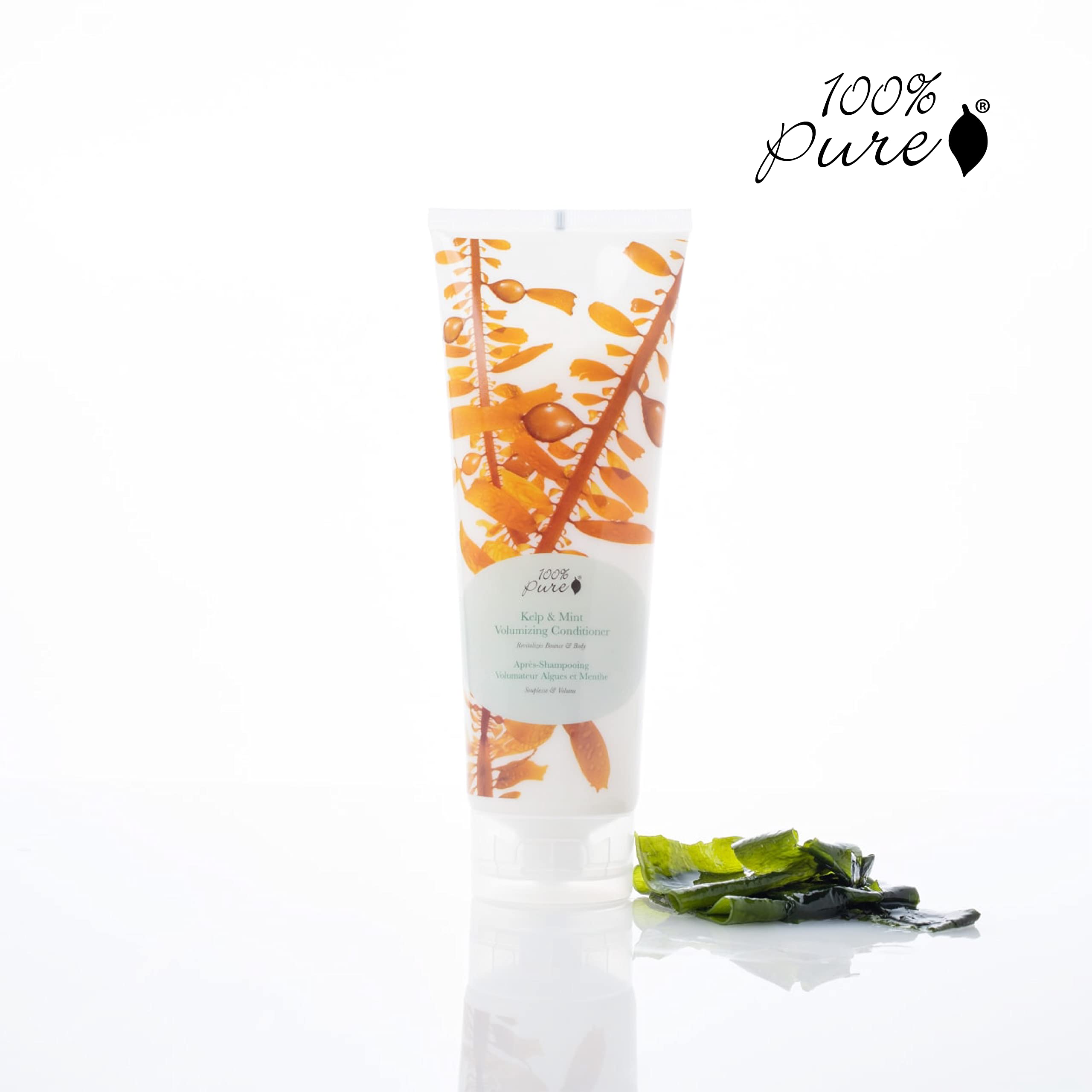 Creamy texture signals rich, non-heavy hydration without weighing hair down.
