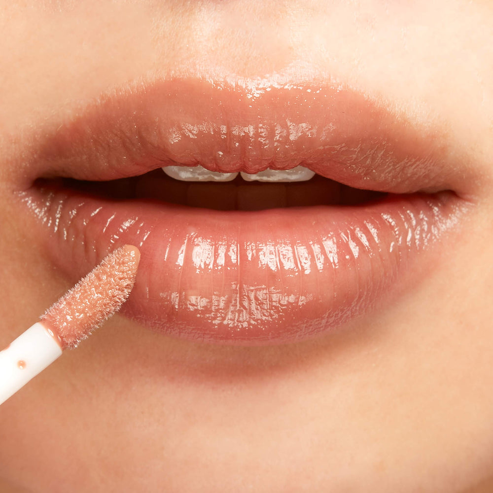 Vegan and cruelty-free label on 100% PURE Lip Gloss celebrating ethical beauty