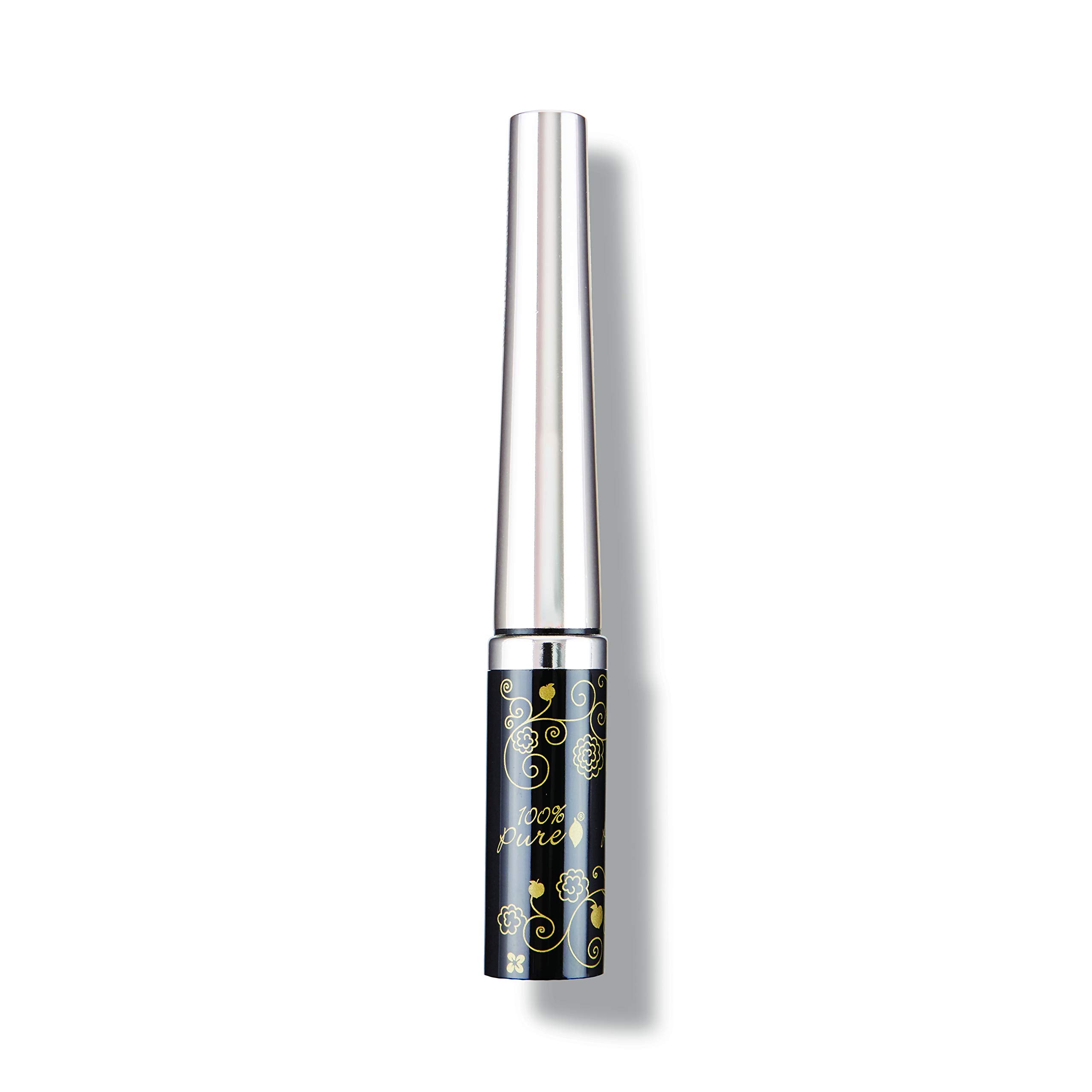 100% PURE Long Last Liquid Eye Liner Black Tea tube for precise definition.