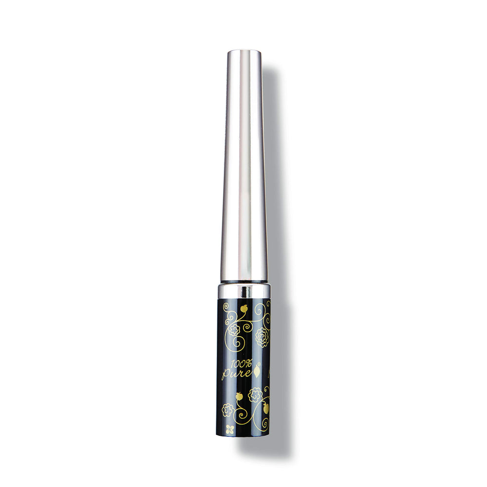 100% PURE Long Last Liquid Eye Liner Black Tea tube for precise definition.