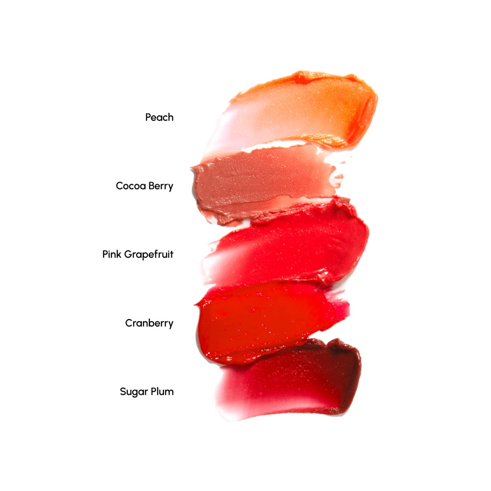 100% PURE long-lasting color lip-cheek-tint for everyday wear.
