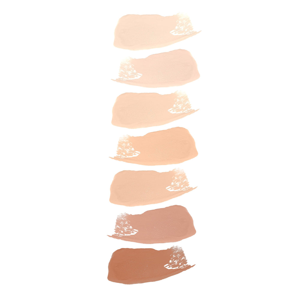 Olive squalane nourishes skin while makeup wears comfortably.