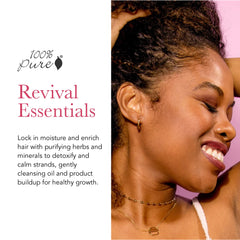 Rose hydrosol detail from 100% PURE for soothing scalp hydration