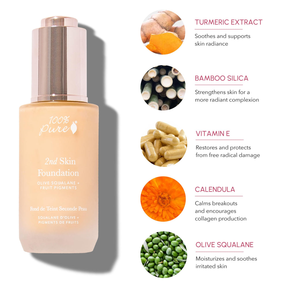Ultralight foundation texture blends seamlessly into skin for day-to-day wear.