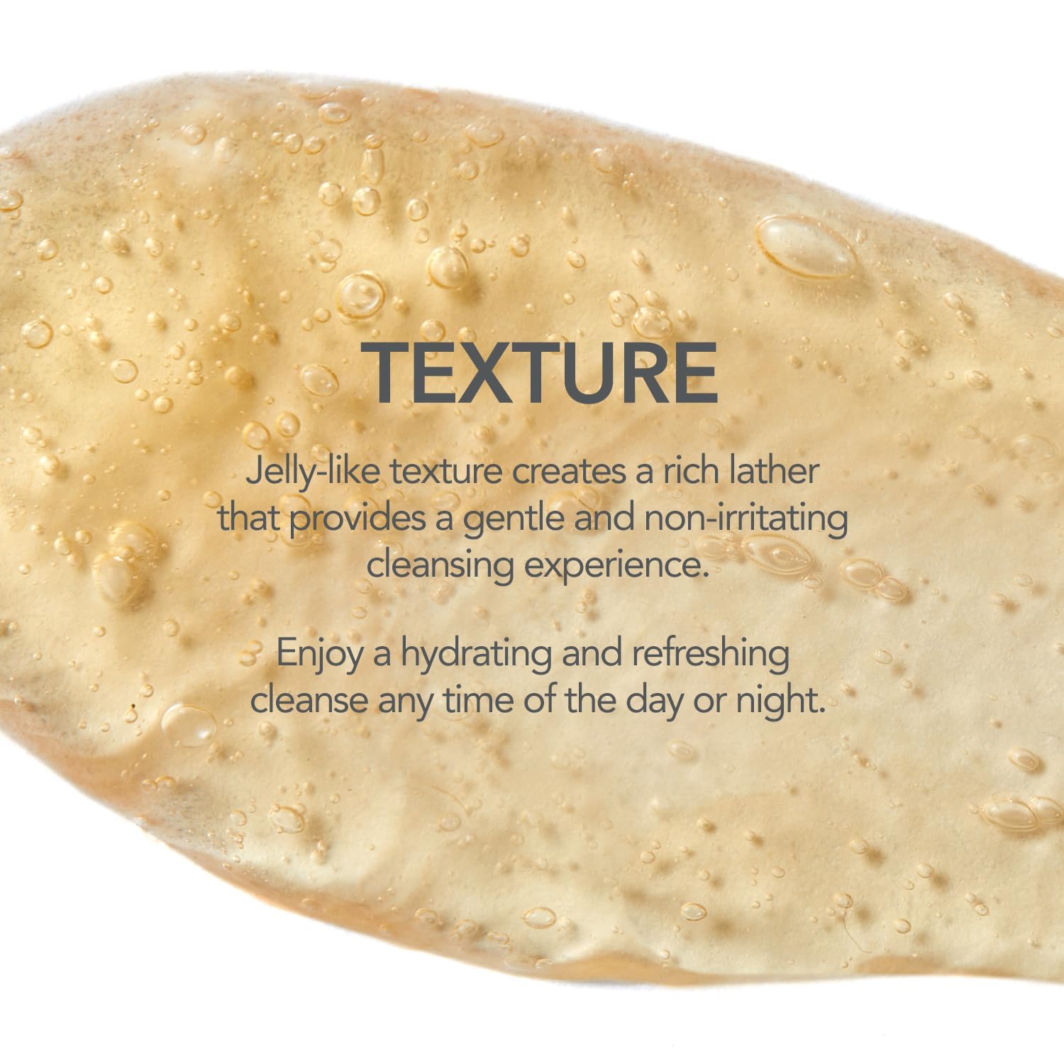 107 Gentle Gel Cleanser removes sunscreen gently, leaving skin refreshed