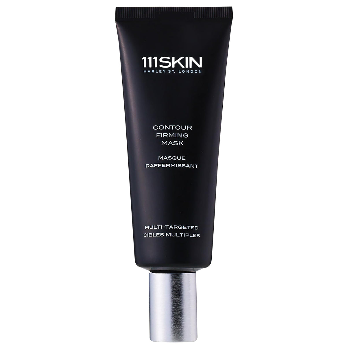 111SKIN Black Diamond Contour Firming Mask bottle close-up for overnight hydration.