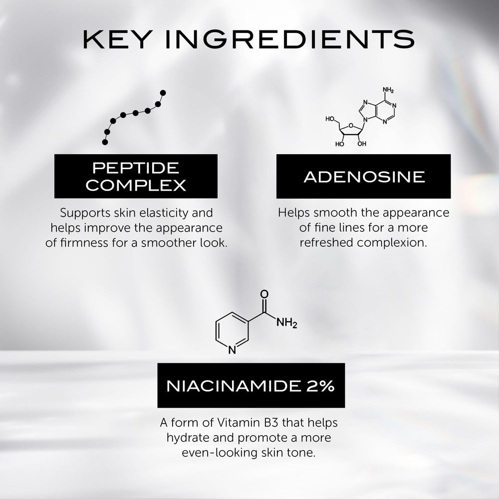 Close-up of 111SKIN neck mask hydrogel texture delivering a cooling sensation.