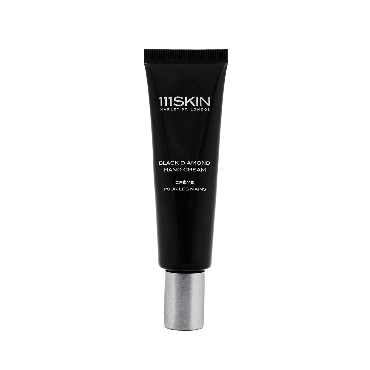 111SKIN Celestial Black Diamond Hand Cream bottle delivering deep hydration.