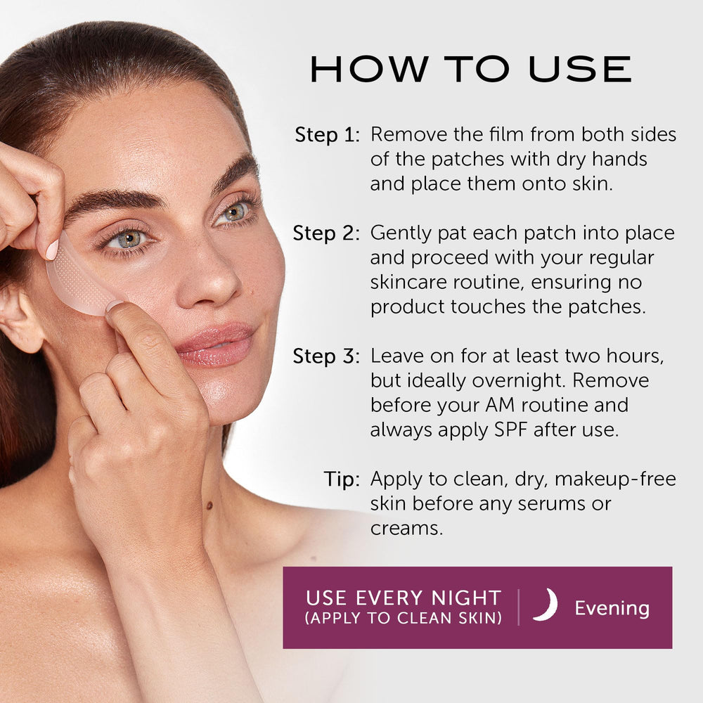 111SKIN patch with hyaluronic acid supports surface hydration