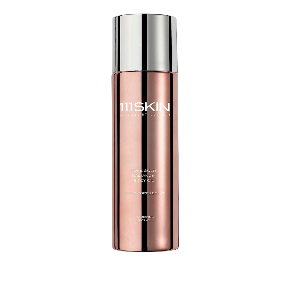 111SKIN Rose Gold Radiance Body Oil bottle for daily hydration