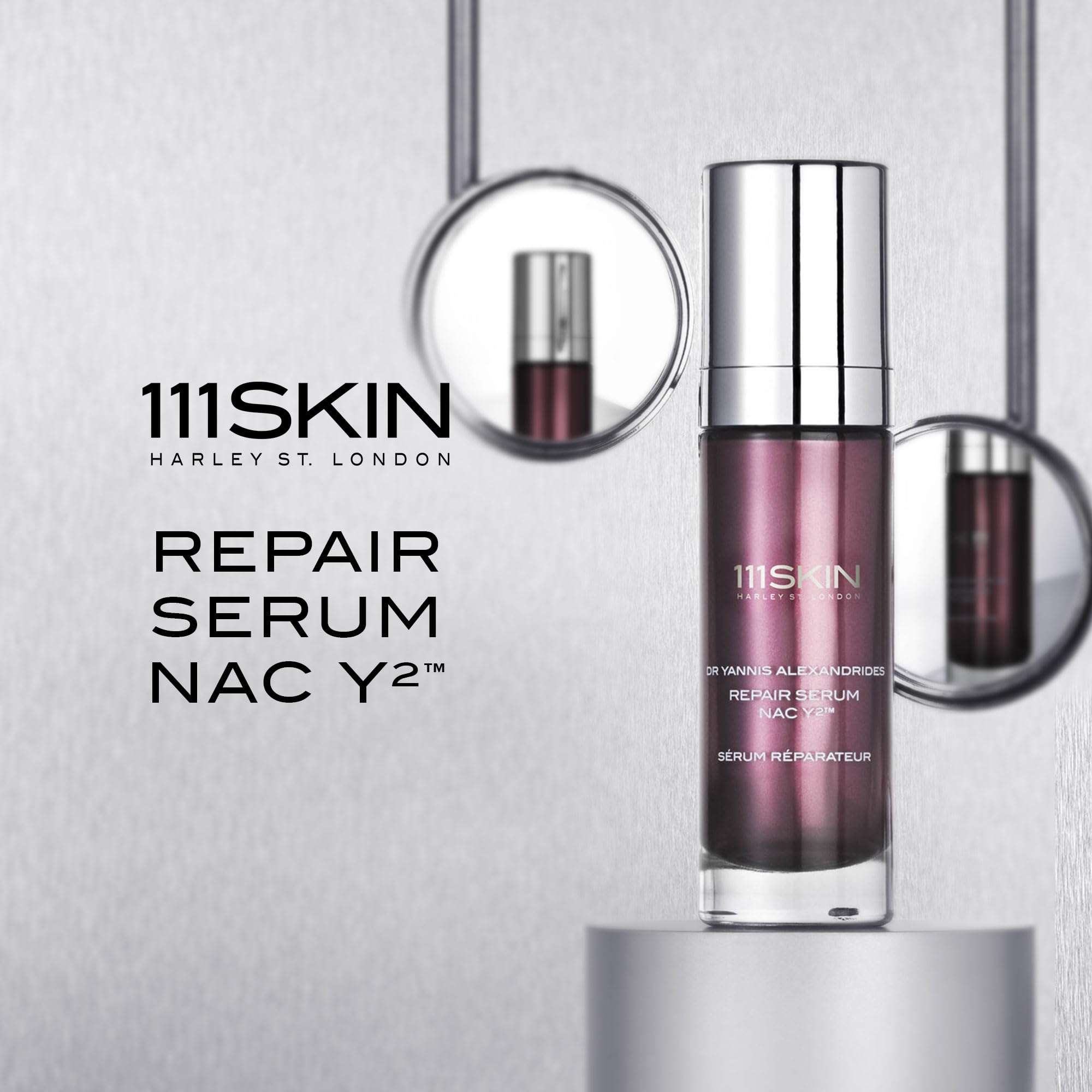 111SKIN NAC Y2 glow-look; skin appears firmer and more supple.