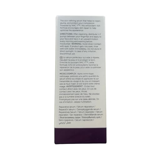 111SKIN NAC Y2 pump dispense; easy pea-sized application.