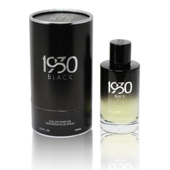 1930S Men's Black Cologne bottle closeup highlighting bergamot for daily wear