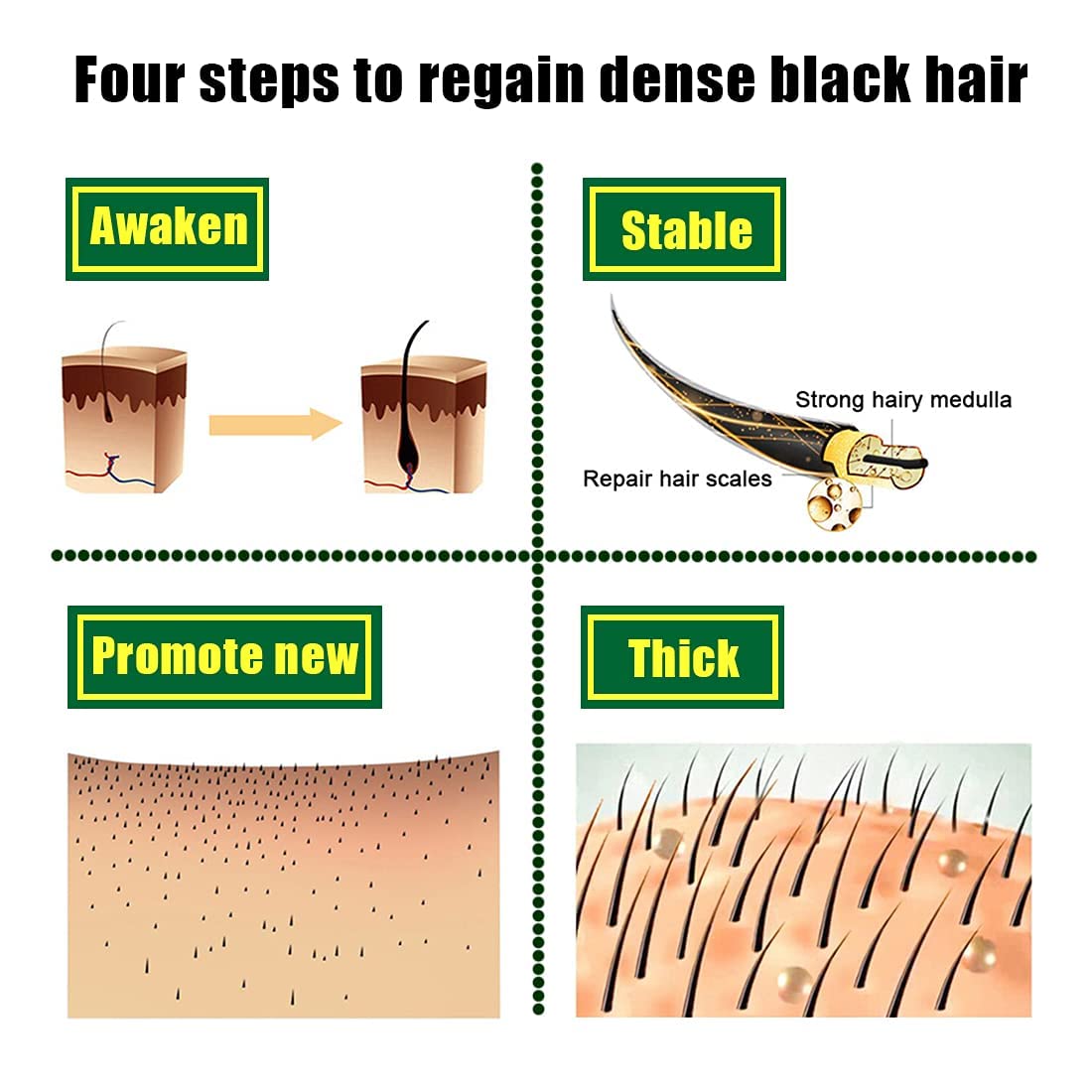 1DFAUL Ginger Hair Growth Serum treatment scene suggests improved hair manageability