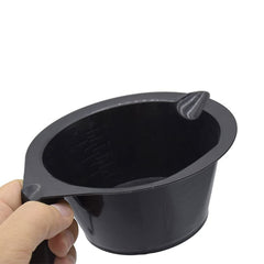 1st Choice Magic Collection mixing bowl close-up shows ergonomic handle and integrated pour spout.