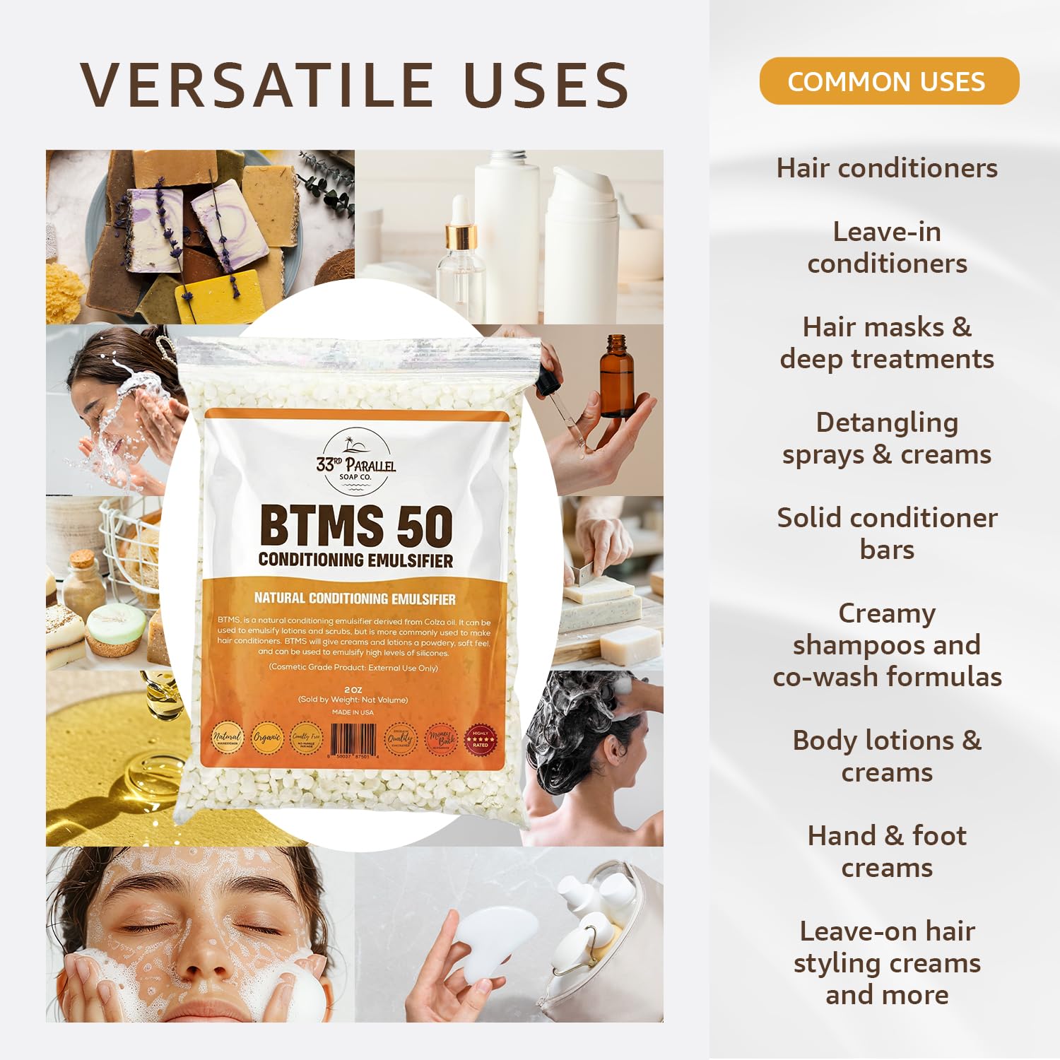 33RD PARALLEL BTMS 50 resealable packaging ready for bulk use