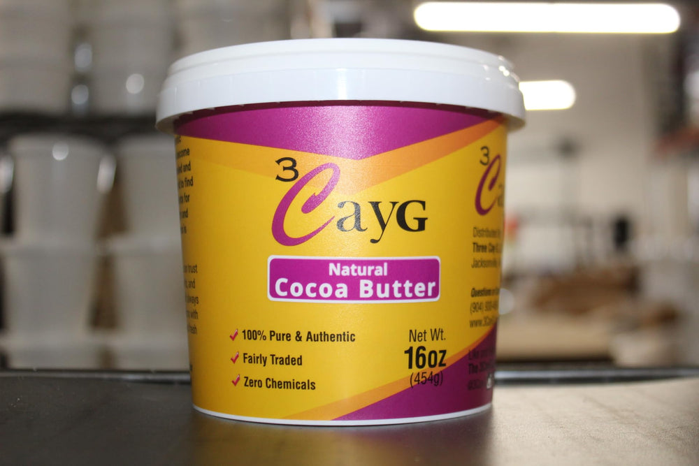 3CAYG Cocoa Butter enriched with vitamins A, D, and E