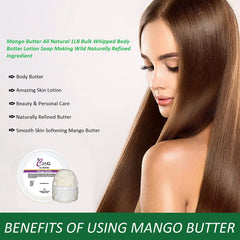 3CAYG Mango Butter in Hair Care – helps conditioning without heaviness.