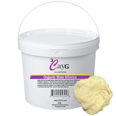 3CAYG Shea Nilotica 5lb pail ideal for skin and hair care.