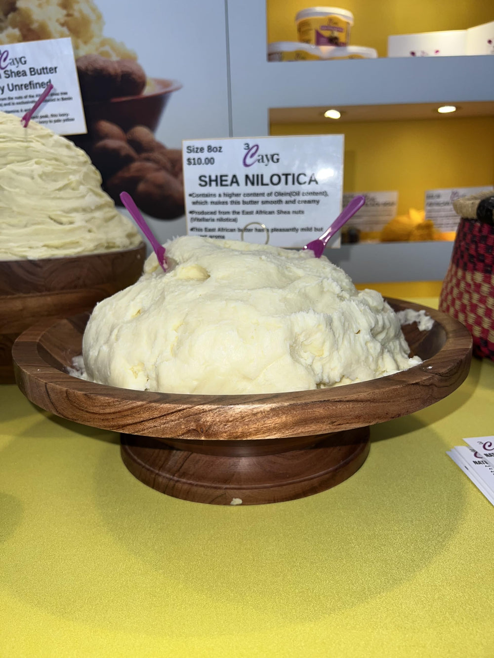 3CAYG Shea Nilotica body application suitable for sensitive skin care