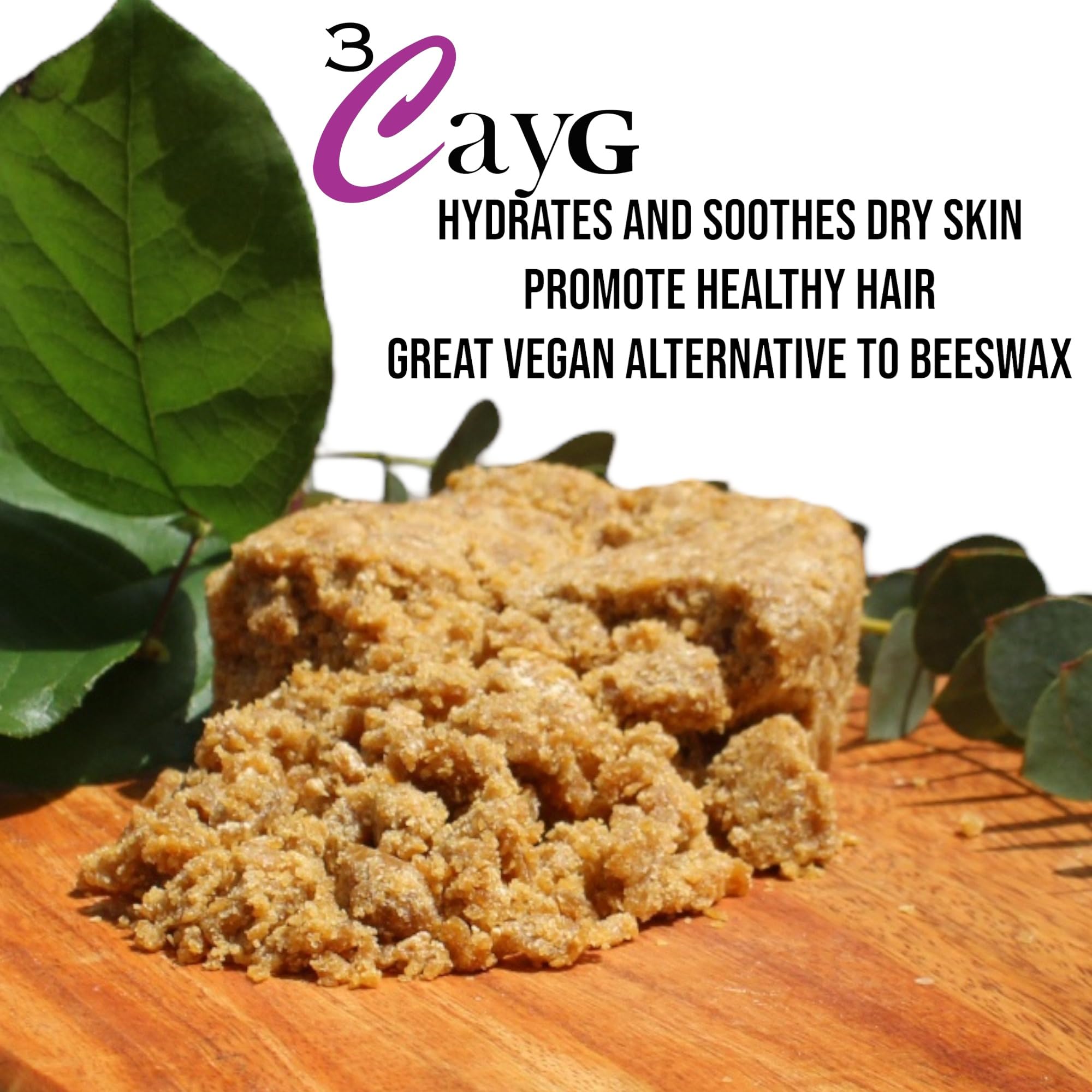 3CAYG Ucuuba Butter being applied to hair to lock in moisture.