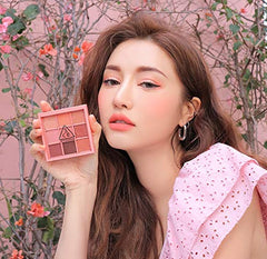 3CE Beach Muse swatches reveal soft matte, creamy shimmer, and glitter finishes for versatile styles