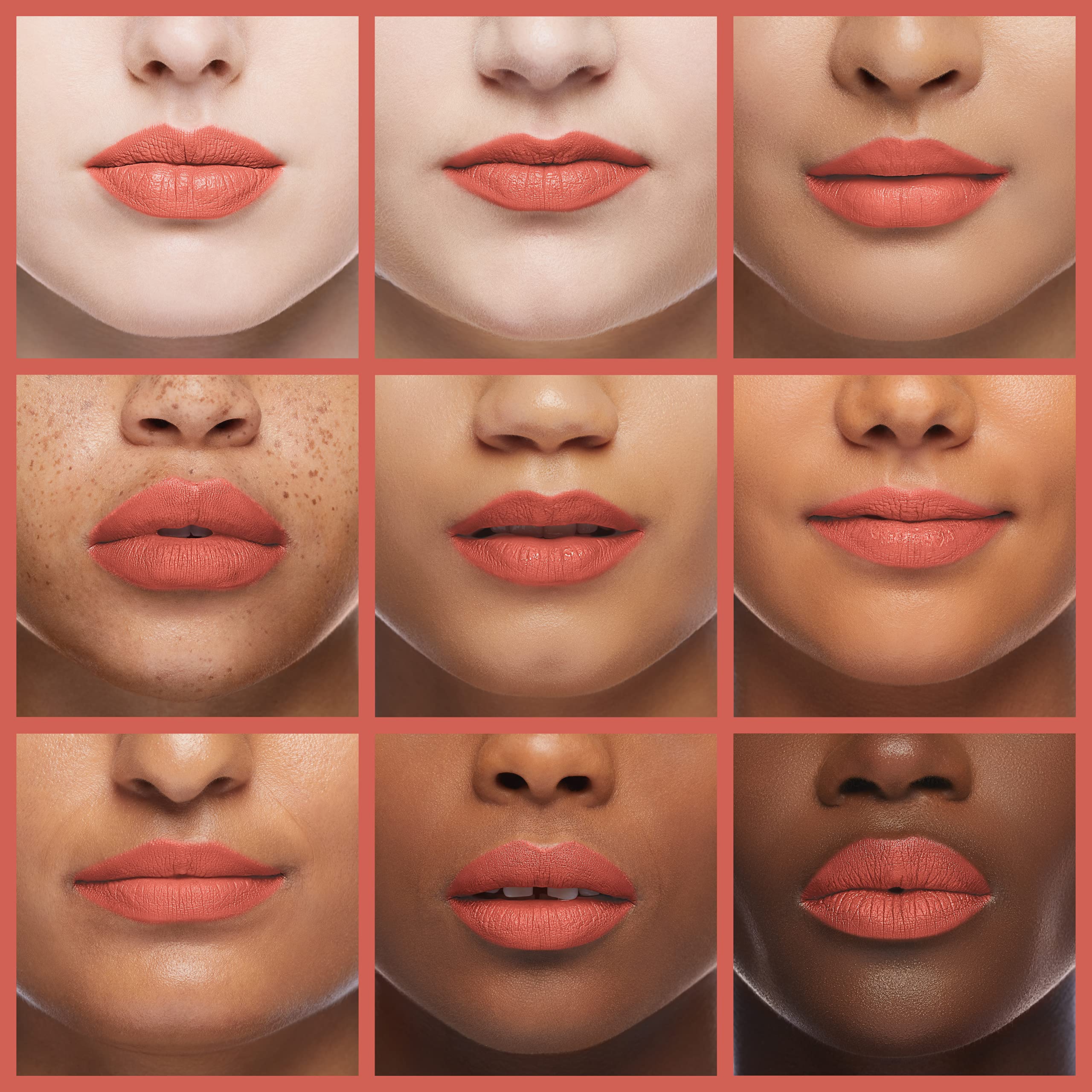 Detail of blurred lip edge from 3CE Blur Water Tint for natural look