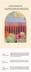 3CE Blur Water Tint lip swatches reveal a gentle blur.
