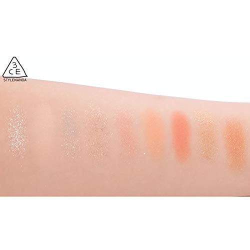 3CE Multi Eye Color Palette Bling-Bling finish adds focal accents without heavy fallout.
