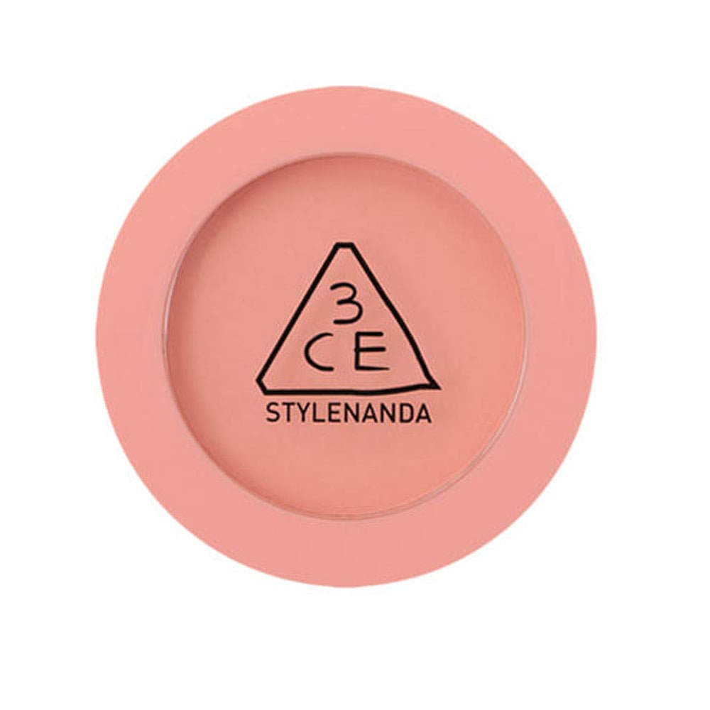 3CE Style Nanda Face Blush Pure Cake compact for natural rosy-beige flush