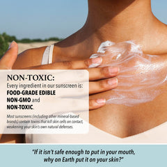 3rd Rock Sunblock cream-texture close-up shows smooth finish