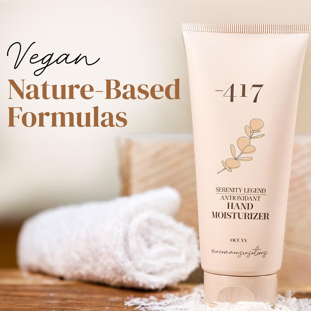 -417 Dead Sea Cosmetics hand cream packaging box conveying premium Dead Sea care