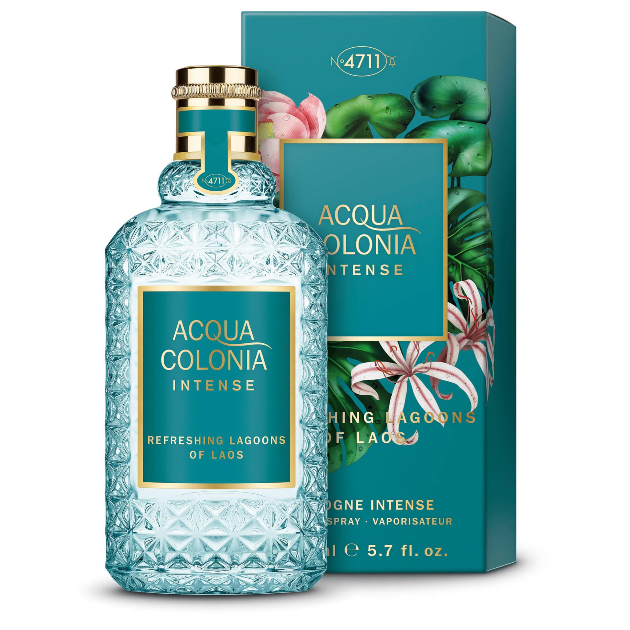 4711 Acqua Colonia Lagoons of Laos bottle pour reveals refreshing aroma