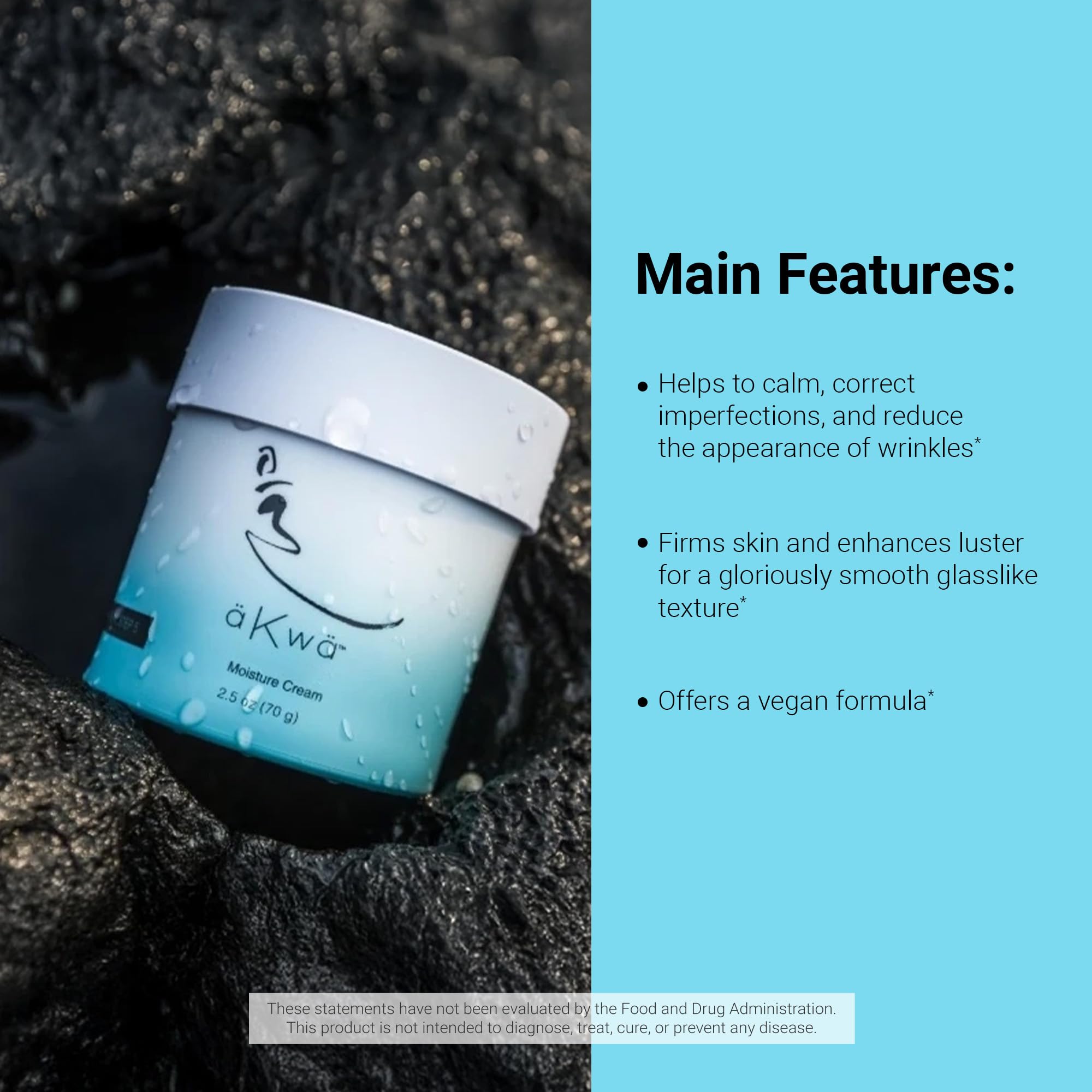 4Life aKwa Moisture Cream application — ideal for morning and evening routines