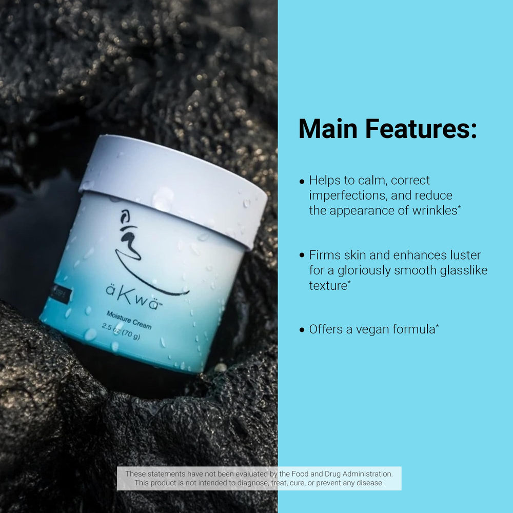 4Life aKwa Moisture Cream application — ideal for morning and evening routines