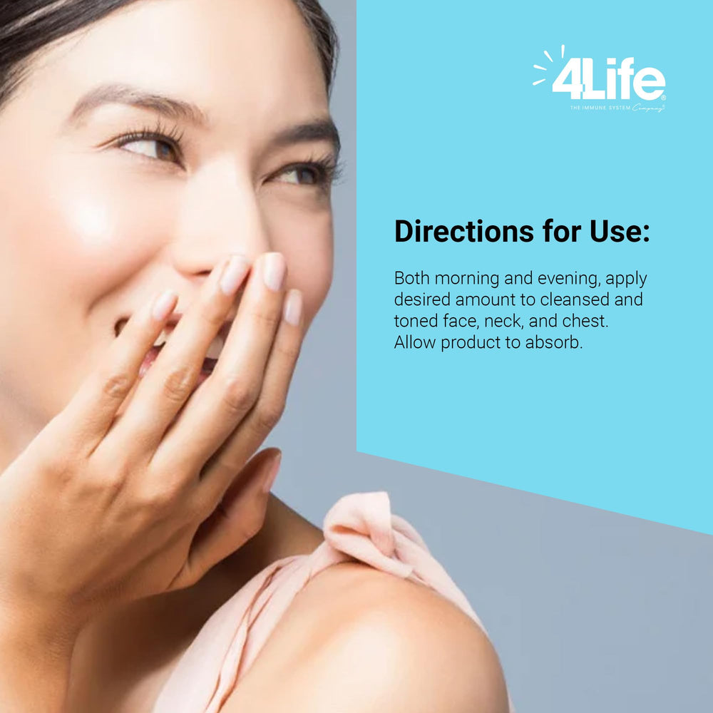 4Life aKwa Moisture Cream honey extract close-up — nourishing texture and subtle glow